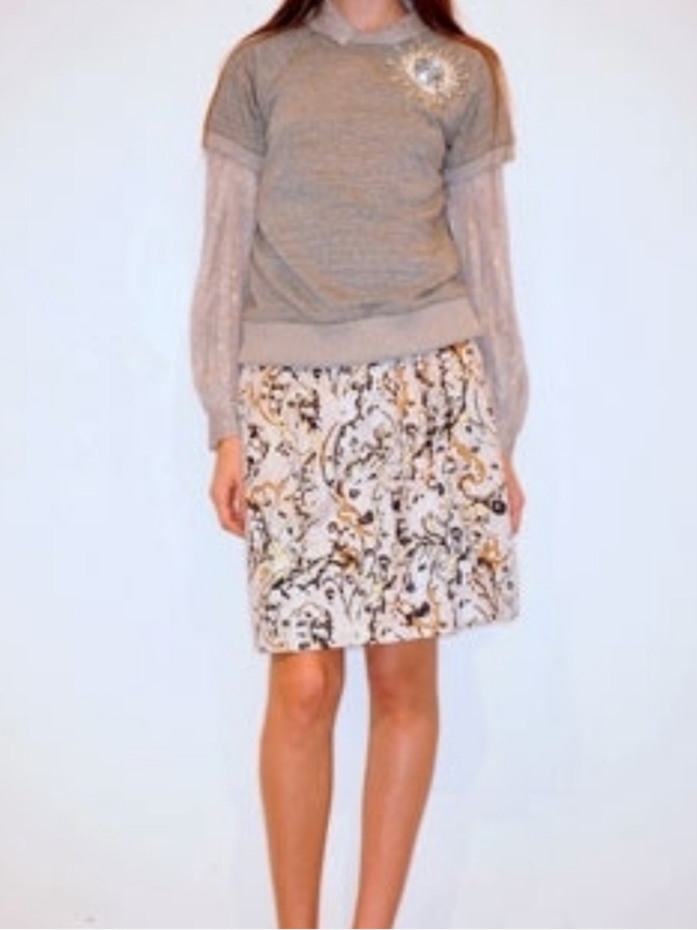 Peter Som Runway Resort
Asymmetrical Wrap Front Skirt Size 6